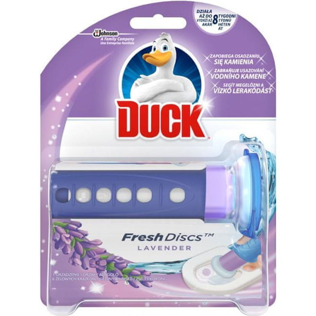 SC Johnson Duck Fresh Discs Levanduľa WC gél - 36 ml